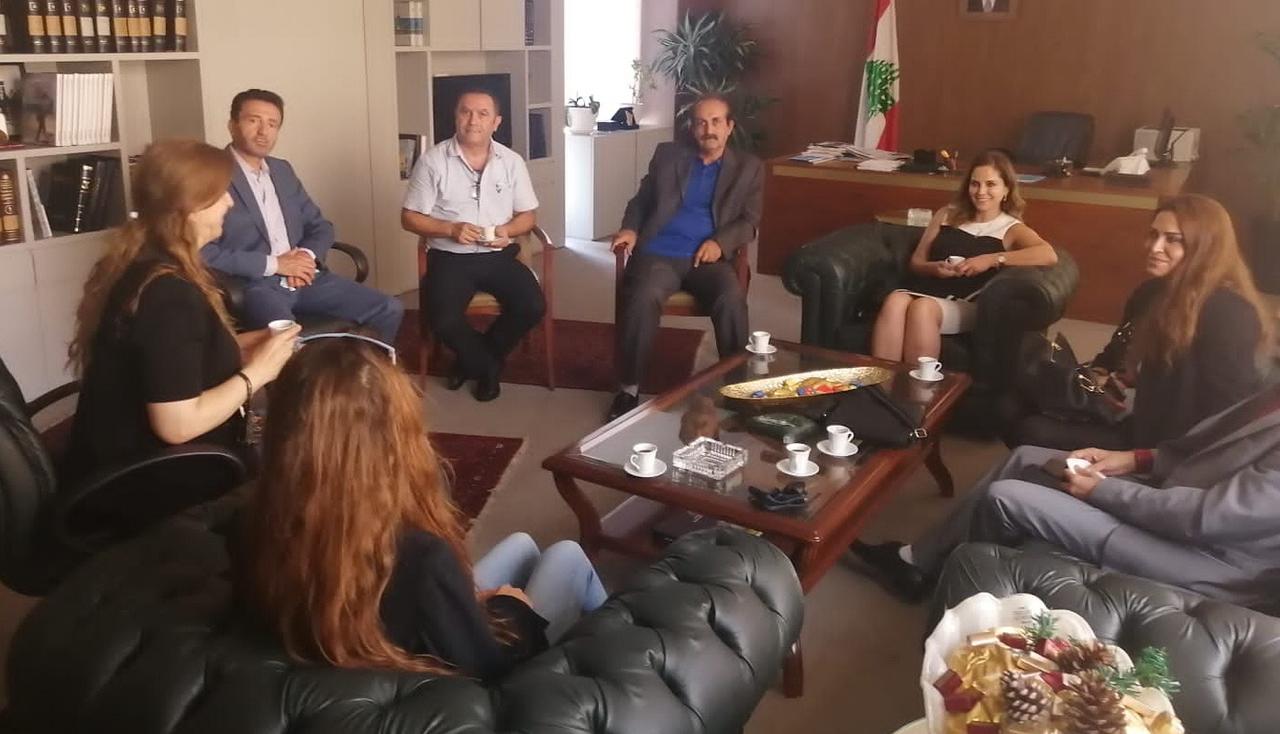 وفد مهرجان سبوت شوت فيلمز الدولي زار وزيرة الاعلام