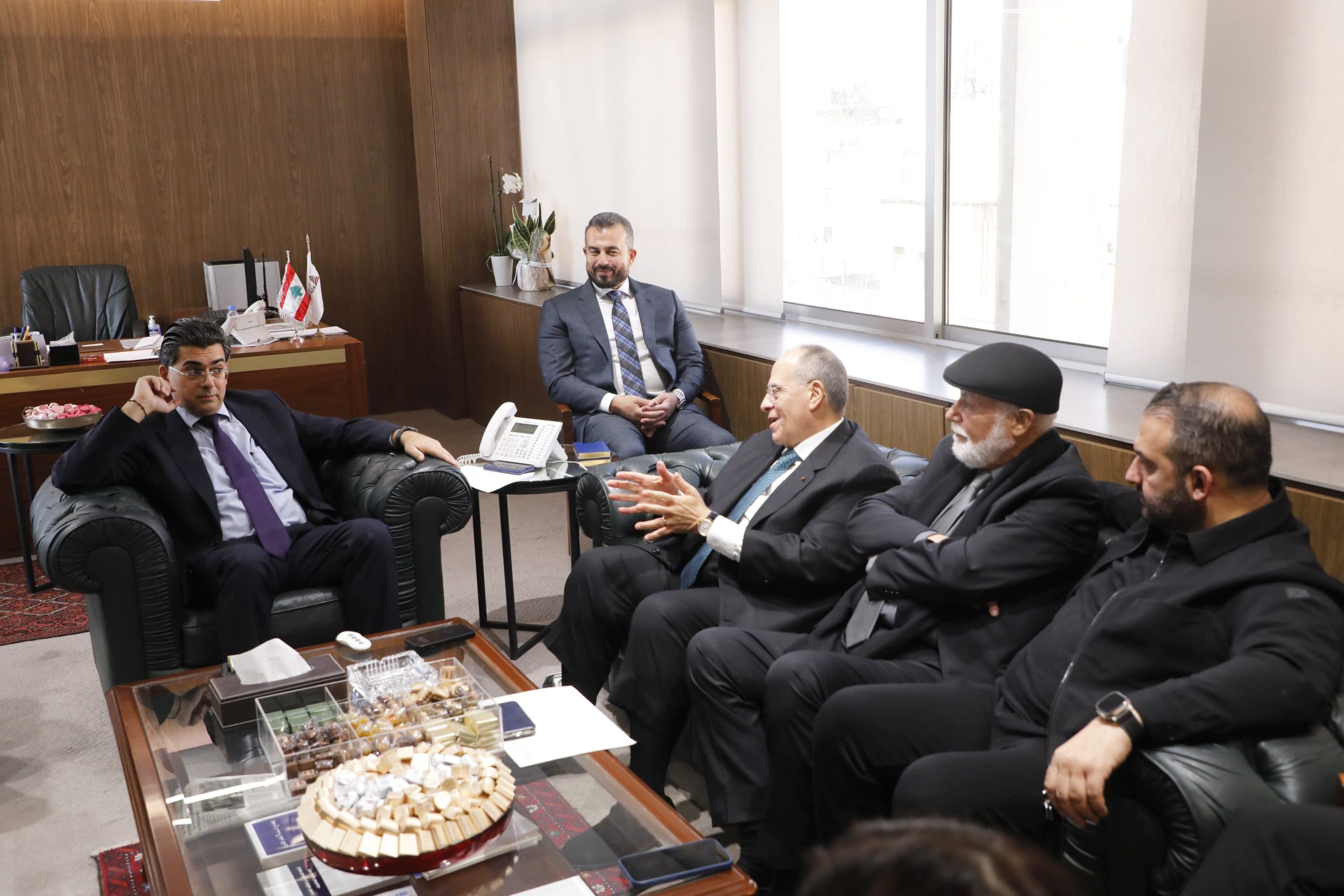 وزير الإعلام پول مرقص يبحث مع اتحاد المنتجين العرب سبل النهوض بالدراما اللبنانية