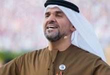 صورة بحضور صاحب السمو رئيس الدولة حسين الجسمي مشاركا في مسيرة الاتحاد مقدما ياشروق المجد