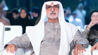 صورة نهيان بن مبارك يشهد حفل تخريج الدفعة 14دفعة غينيس بالجامعة الأمريكية في الإمارات ،AUE