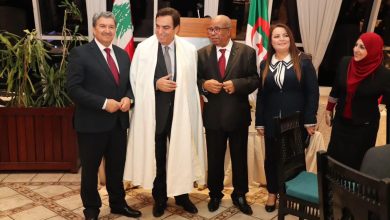 صورة جورج قرداحي تكريم خاص في الجزائر