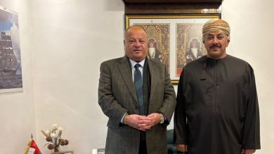 صورة سماوي يلتقي سفير سلطنة عمان لدي المملكة الأردنية الهاشمية