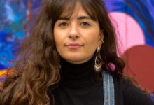 صورة الفنانة التشكيلية ميريام سلوم حداد تعرض لوحاتها في باريس