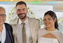 صورة الفنان بيومي فؤاد يحتفل بزفاف نجله المخرج محمد وحضور باقة من النجوم والأصدقاء