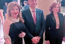 صورة نجوم الفن والأصدقاء يجتمعون بحفل خطوبة إبن عمرو أديب ولميس الحديدي