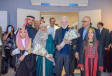 صورة سوزان اسكندر تنقل روحانية الحرمين إلي القاهرة عبر معرض عالمي بدار الأوبرا المصرية