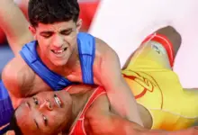 صورة المصارع المصري الصغير عبد الله حسونة يخطف الأنظار والأوضاع ويحصد الذهب بحركة استثنائية