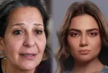 صورة الفنانة فرح يوسف تتلقي واجب العزاء في وفاة والدتها وأجواء من الحزن وممنوع التصوير