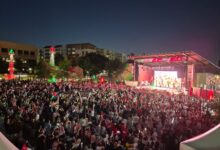 صورة حضور جماهيري بالالاف بحفل صوت الاردن عمر العبداللات في مدينة دالاس
