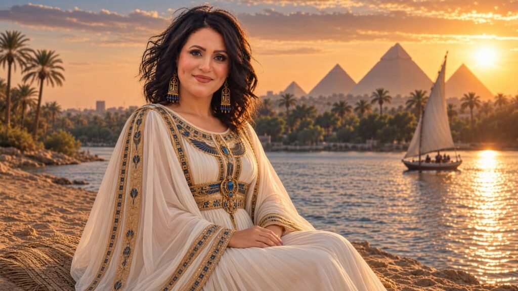 كرستينا كرم تحارب بصوتها بنت النيل وتعلن استمرار مصر تستحق