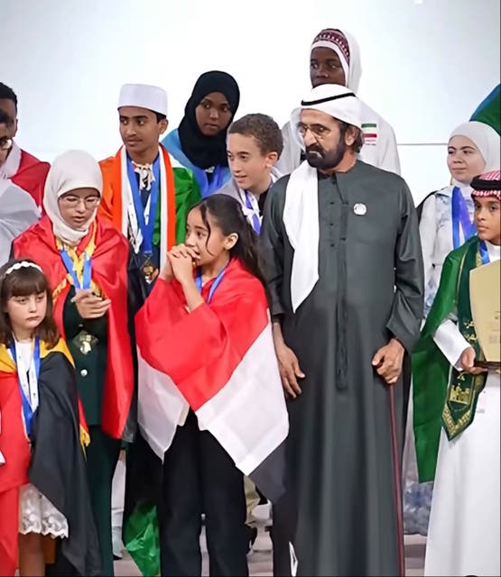 الطفلة المصرية ميار عثمان تبهر العالم وتتربع علي عرش القراءة العربي النسخة العاشرة بدبي